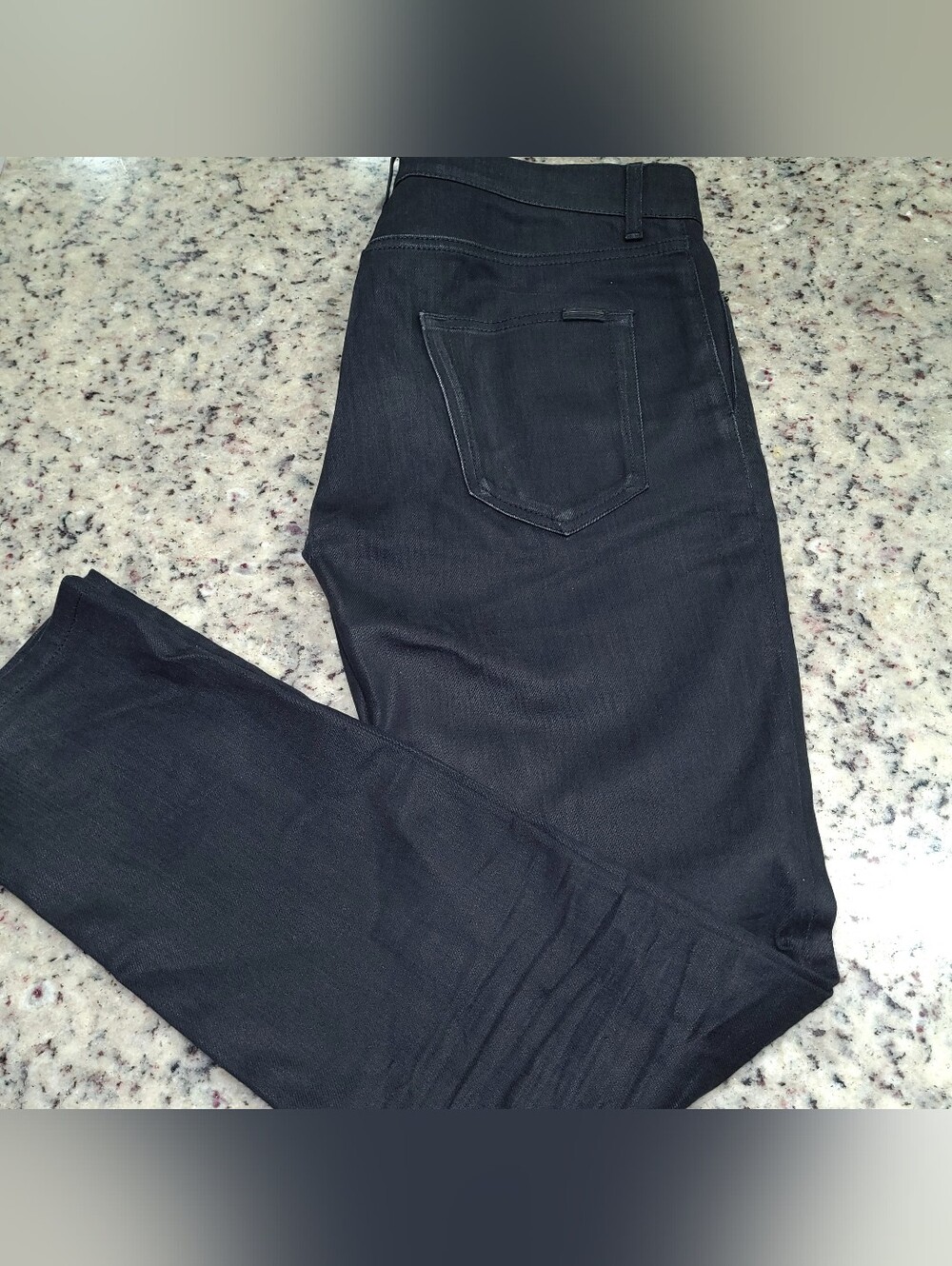 Saint Laurent Denim Jeans Size 31 Black D02 M/SK-LW